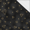 Black & Gold Glamour wz.7 - single jersey z elastanem ITY