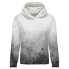 CLASSIC WOMEN’S HOODIE (POLA) - SPECKS (grey) - looped knit fabric - XS