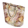 TOTE BAG - PALM LEAVES pat. 2 (gold) - sewing set