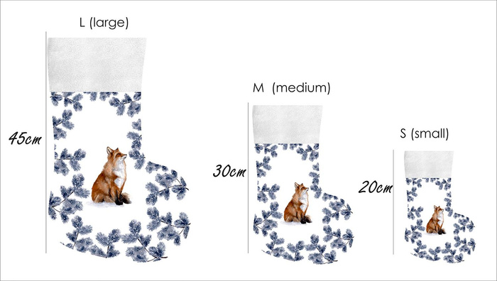 Christmas Stocking Set - FOX 