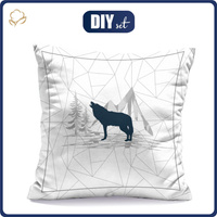 PILLOW 45x45 - WOLF (ADVENTURE) - sewing set