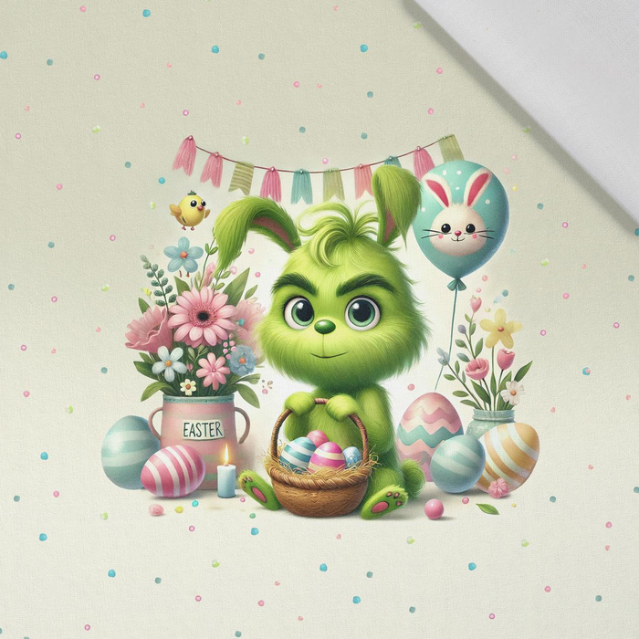 FUNNY EASTER WZ. 5 - panel (60cm x 50cm) Cotton woven fabric