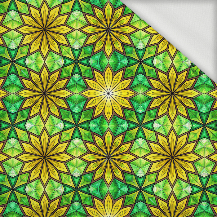 Stained Garden wz. 7 - dresówka pętelkowa