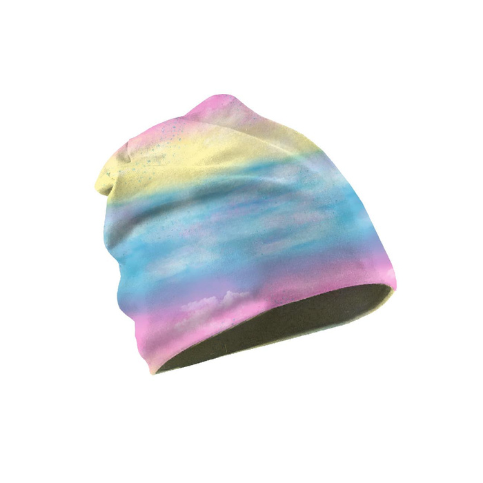 KID'S CAP AND SCARF (CLASSIC) - RAINBOW OCEAN pat. 1 59-61
