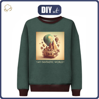 KINDER SWEATSHIRT (NOE) - MY FANTASTIC WORLD - Nähset