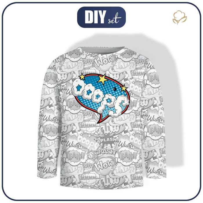 Longsleeve - KOMIKS / ooops - single jersey (146/152)