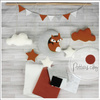 SET GIRLANDA - Fuchs + Papiermuster