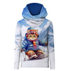 UNISEX HOODIE (HYDRA) - MOUNTAIN CAT - sewing set (98/104)