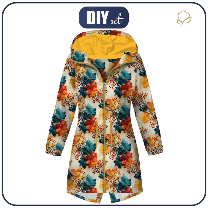 WOMEN'S PARKA  "ANNA" (S) - AUTUMN TIME PAT. 7 - sewing set