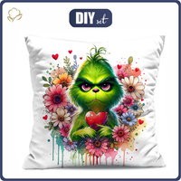 KISSEN 45x45 - VALENTINE'S DAY / prankster 3  - Vorderseite + Rückseite