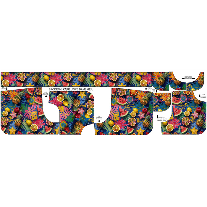 Damen Badeshorts - TUTTI FRUTTI WZ. 29 - L