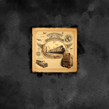 TRAVEL TIME PAT. 9 - panel (60cm x 50cm)