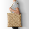 BEIGE / FLOWERS - Webware für Tischdecken