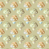 FLY AGARICS (FOREST ANIMALS) - Cotton woven fabric
