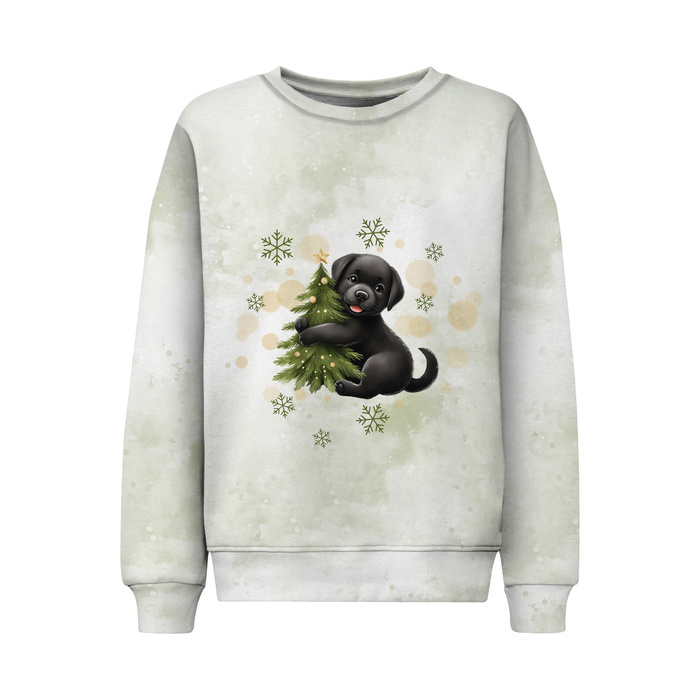 CHILDREN'S (NOE) SWEATSHIRT - WINTER ANIMALS WZ. 10 - sewing set (86/92)