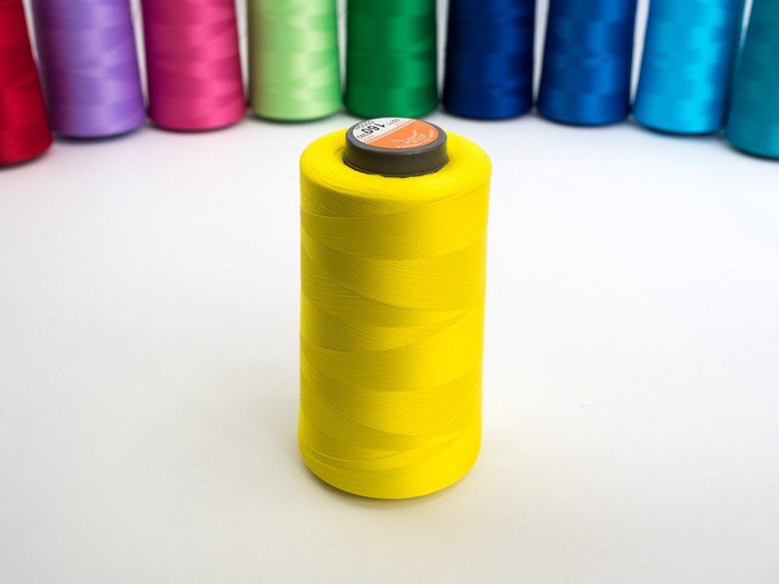 Threads elastic overlock 5000m - YELLOW