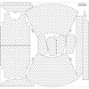 SUKIENKA "EMMA" - POLKA DOTS WZ. 2 - Jersey wiskozowy z elastanem