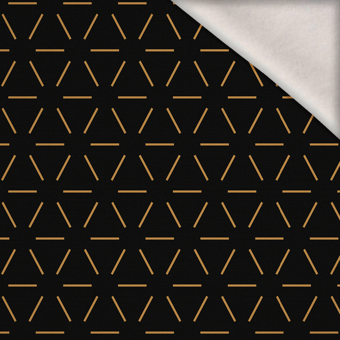 GEOMETRIC MINIMAL WZ. 3 - Wintersweat angeraut mit Elastan ITY
