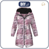 PARKA DAMSKA (ANNA) - PINK PARADISE WZ. 1 - softshell S