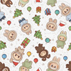 Creepy Cute Christmas WZ.2 - Hydrofobní česaná teplákovina