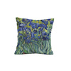 POLŠTÁŘ 45x45 - IRISES (Vincent van Gogh) - Potahový velur - Sada šití