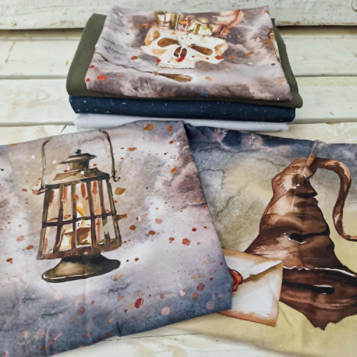 BALÍČEK látek VZ.31 - teplákovina nepočesaná 