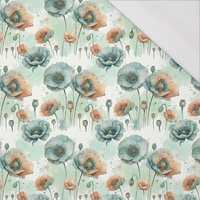 FLOWERS OWL FAMILY - Single Jersey