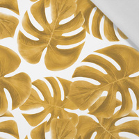 50CM MONSTERA Ms. 1 (gold) - Baumwoll Webware