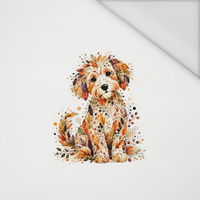 AUTUMN DOG - panel (60cm x 50cm) Waterproof woven fabric