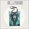 SHOPPER TASCHE - SPIRIT WOLF - Wasserabweisende Webware - Nähset