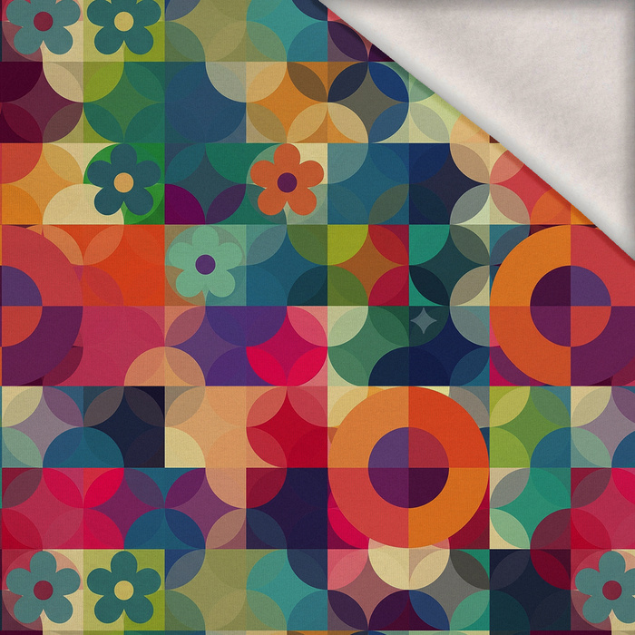 COLOR POP WZ.6 - Wintersweat angeraut mit Elastan ITY