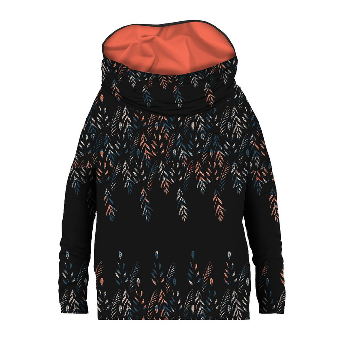 LISTY VZ. 3 / CERNY- single jersey s elastanem ITY