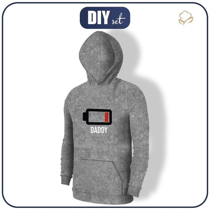 PÁNSKÁ MIKINA S KAPUCÍ (COLORADO) - BATERIE - SADA ŠITÍ XXXL