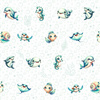 SEA ANIMALS M. 2- Slub Weave