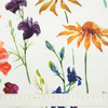 WIESENBLUMEN / weiß - SP250 French Terry mit Elasthan