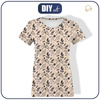 DAMEN T-SHIRT - BLÄTTER Ms. 10 (gold) - Single Jersey L