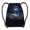 GYM BAG - GOTHIC SWAN - big