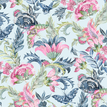 AMBATIK pat. 1 - Cotton muslin