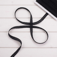 Rubber crown 15mm - black