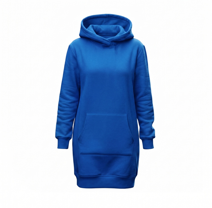 DIY Set - HOODIE "LUXA" - BLUE - XS/S