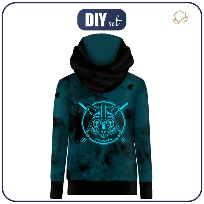 UNISEX HOODIE (HYDRA) - NEON GALAXY PAT.8 - sewing set XXL