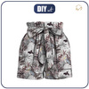 SZORTY PAPERBAG - LUXE TROPICAL wz. 2 - zestaw do uszycia XS