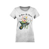 DAMEN T-SHIRT - NO RAIN, NO FLOWER - Nähset M