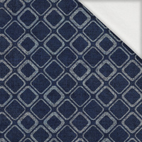 GEOMETRIC MINIMAL WZ. 13 - looped knit fabric with elastane ITY