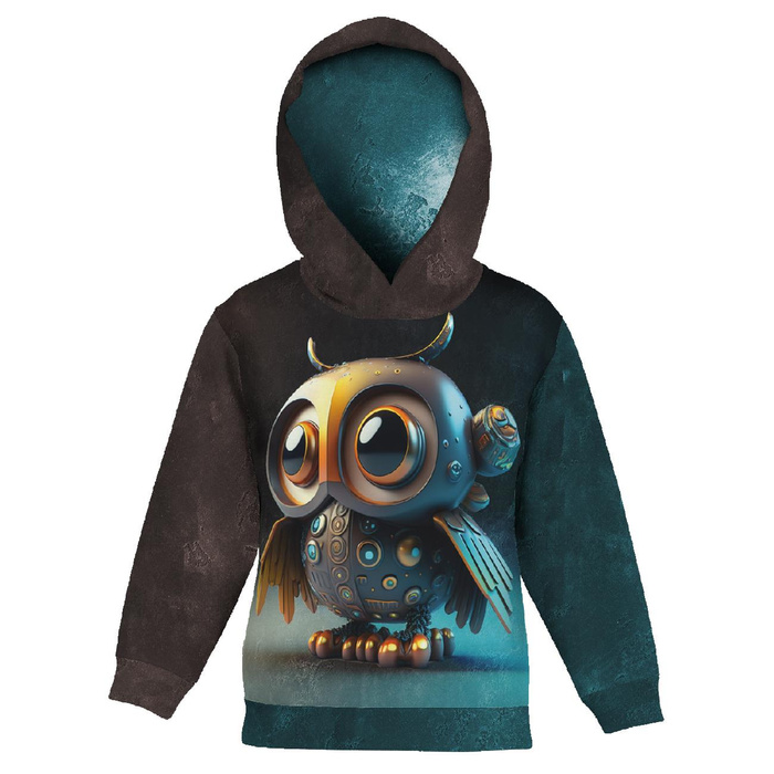 DĚTSKÁ MIKINA S KAPUCÍ (ALEX) - OWL wz.2 - Sada šití 146/152