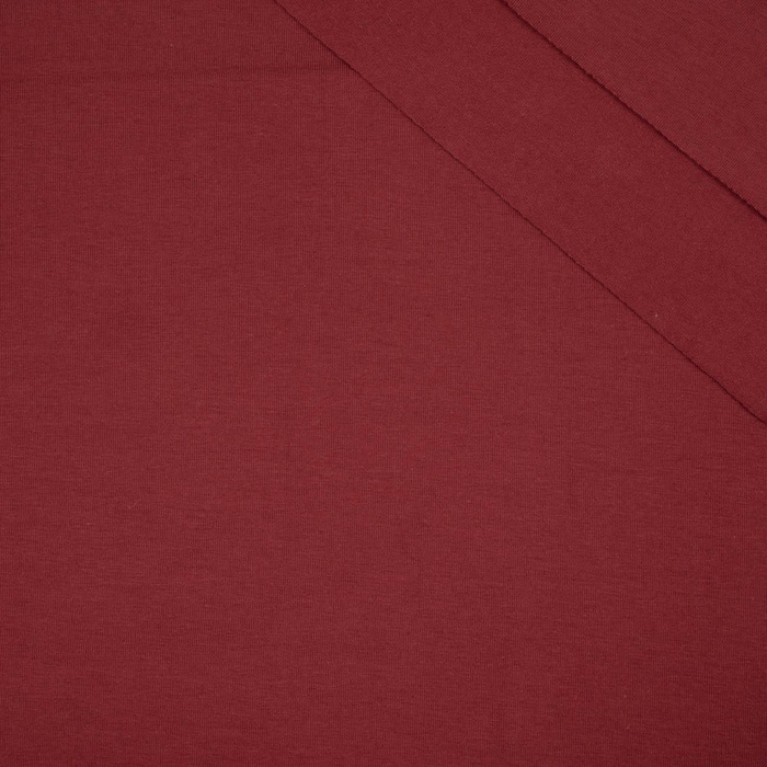 D-31 DUNKELROT - single jersey mit elastan TE210