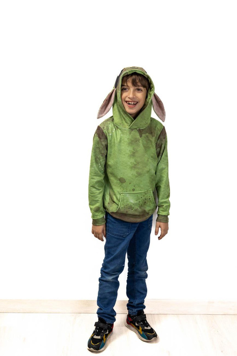 BLUZA DZIECIĘCA (PARIS) - PIESEK - zestaw do uszycia (122/128)