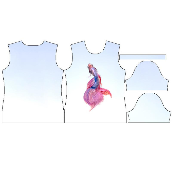 T-SHIRT DAMSKI - BOJOWNIK - single jersey M