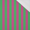 PINK-GREEN STRIPES - single jersey