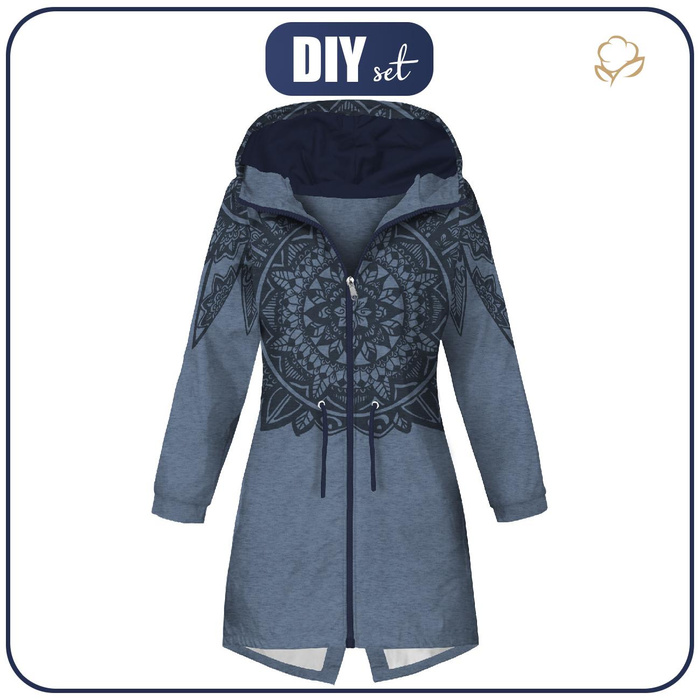 WOMEN'S PARKA (ANNA) - MANDALA pat. 6 - sewing set XXL